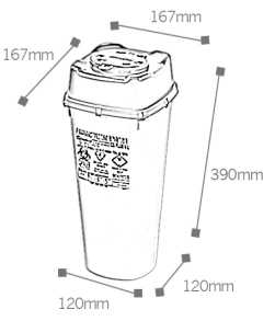 Entsorgungsbox CS PLUS 6L Q