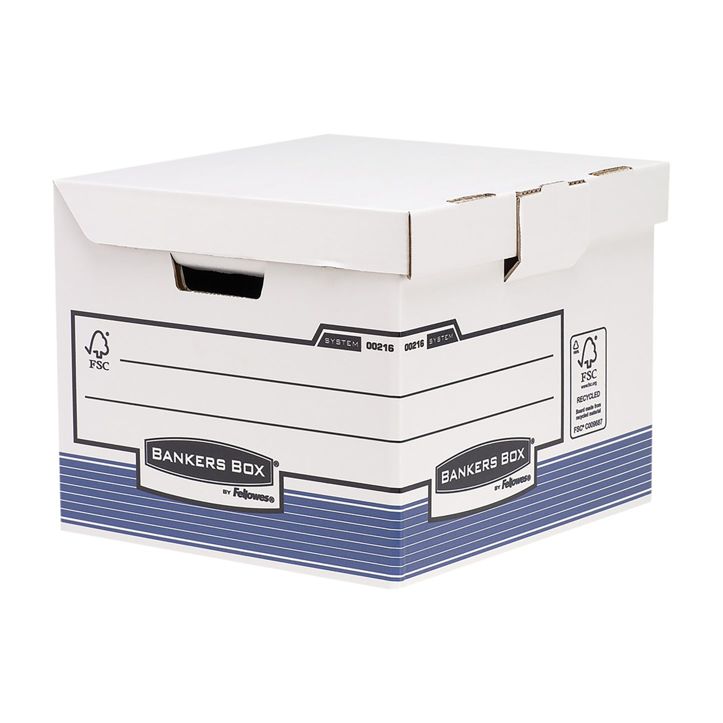 FELLOWES Klappdeckelbox Kubus