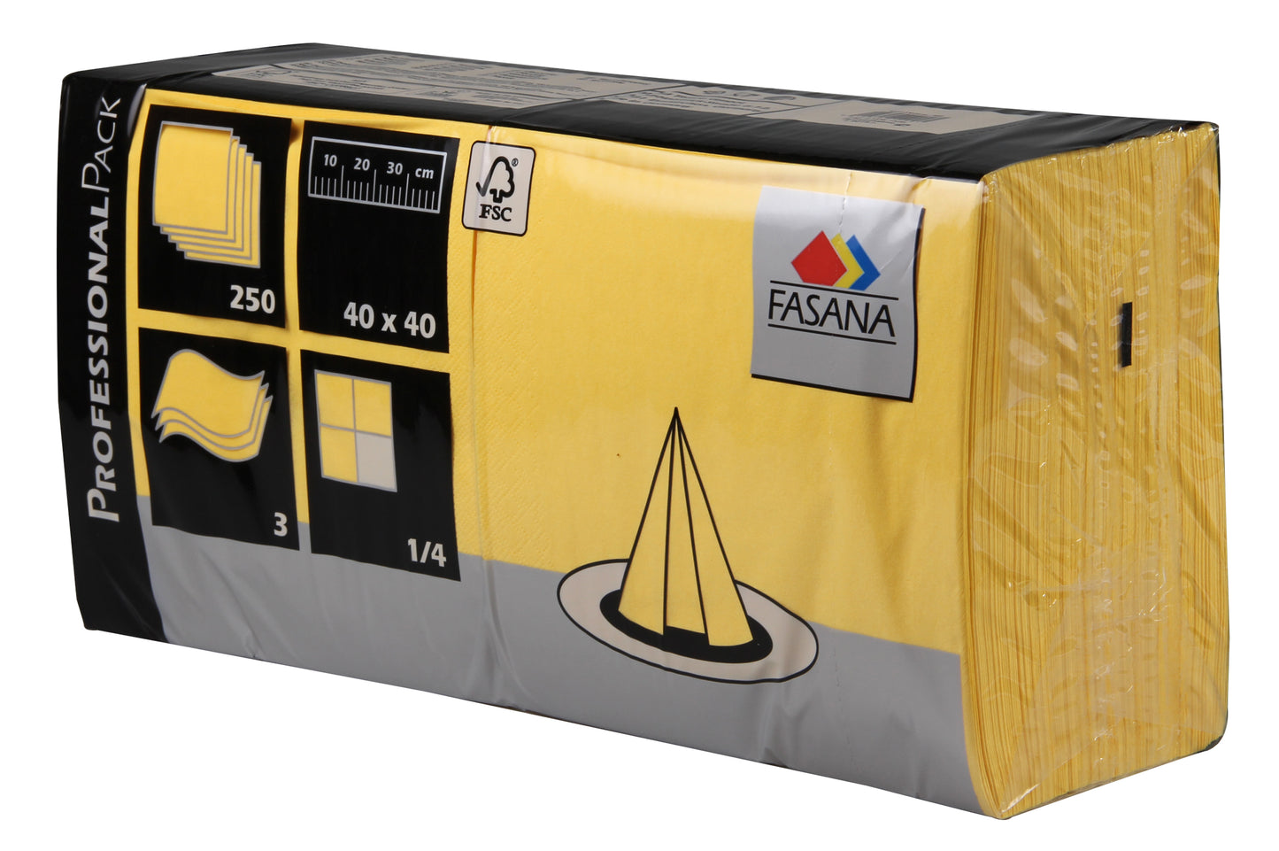 Servietten Fasana gelb