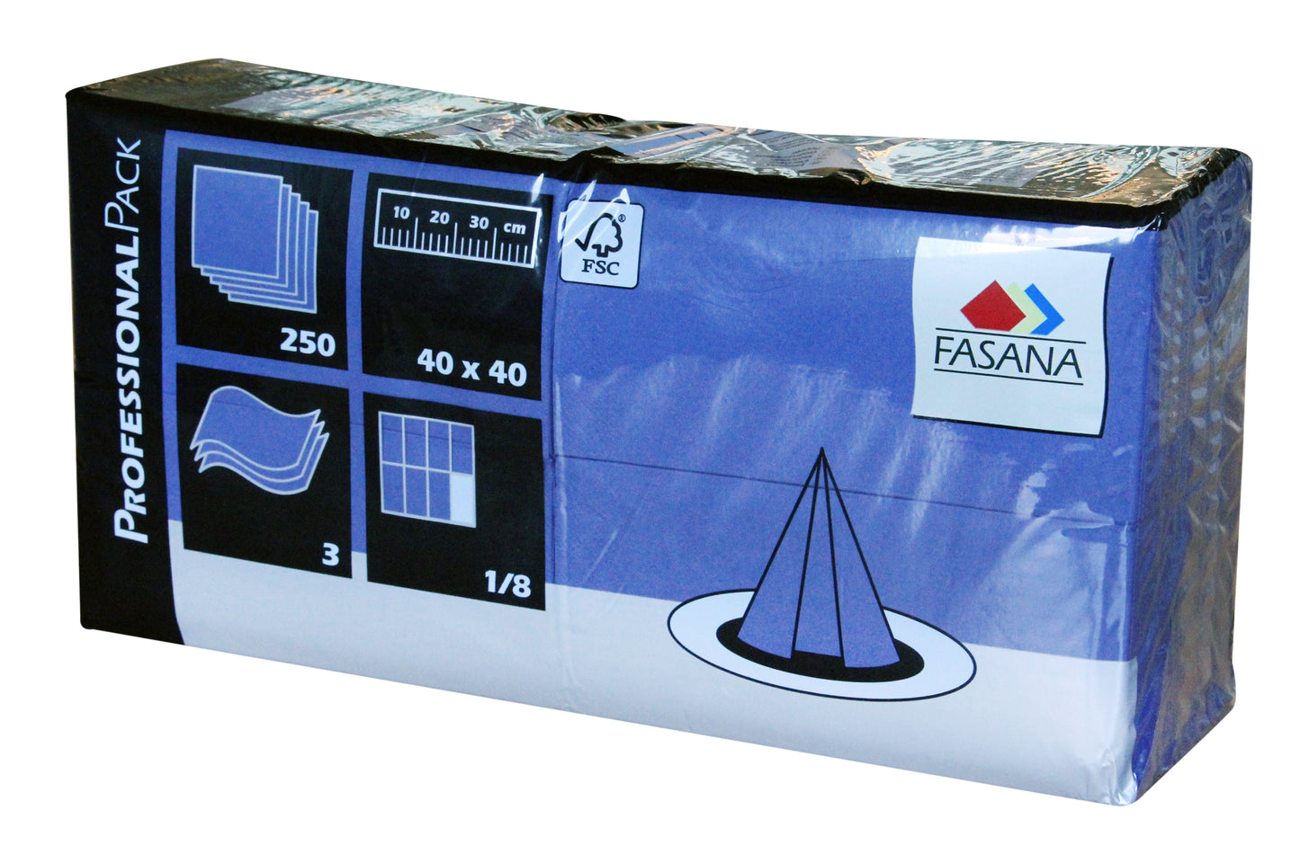 Servietten Fasana blau