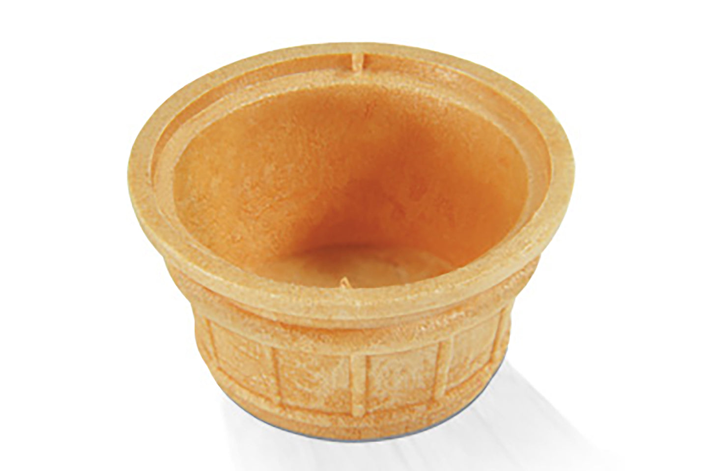Waffel Becher für Dips und