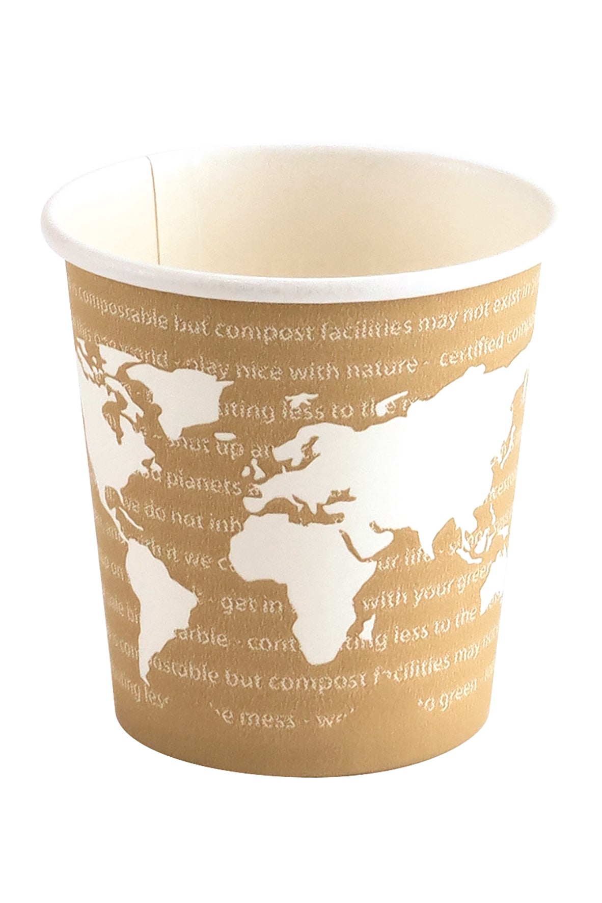 Bio Kaffeebecher 1dl "World"