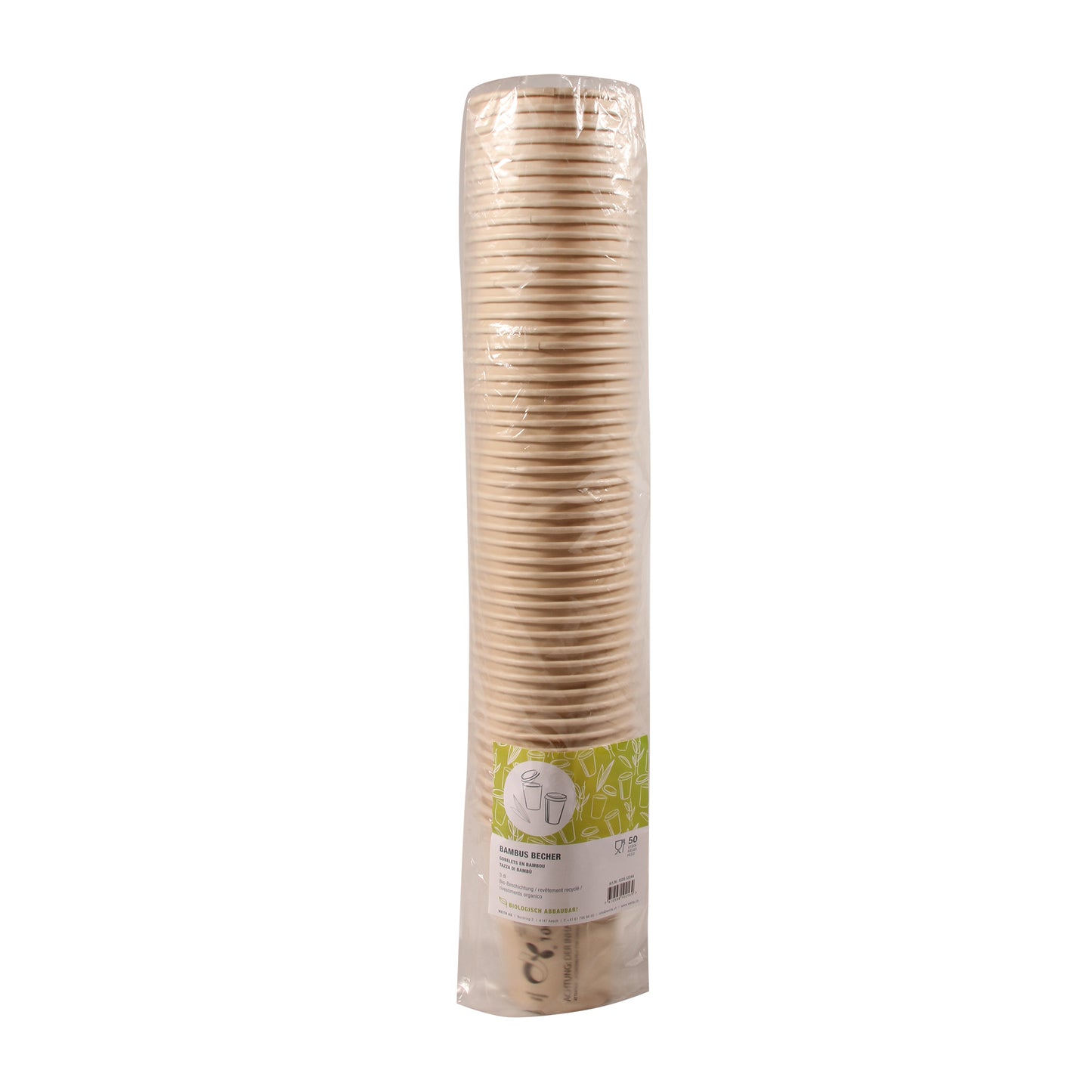 Bambus Becher 3dl