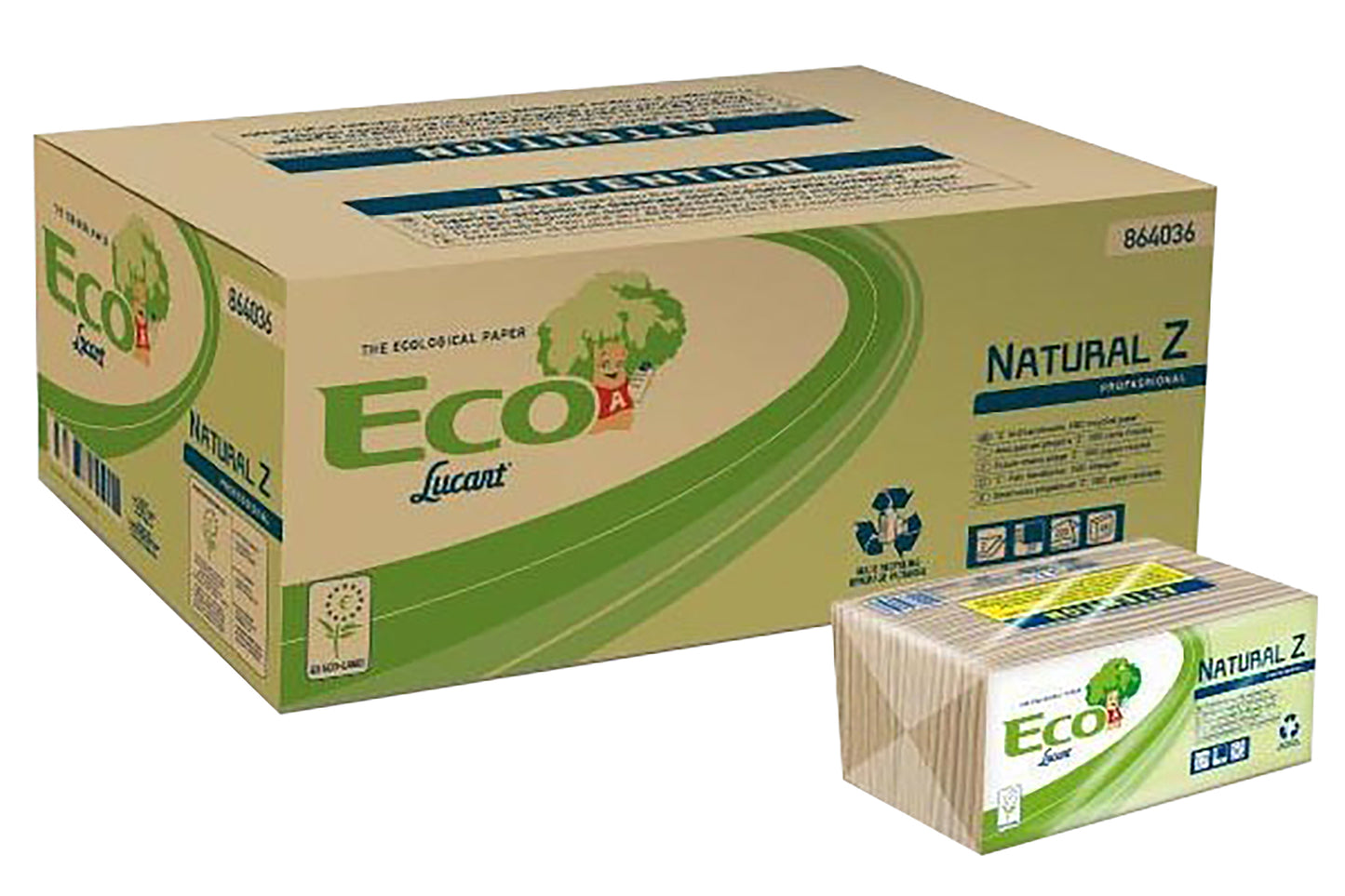 Papierhandtücher Eco Natural Z