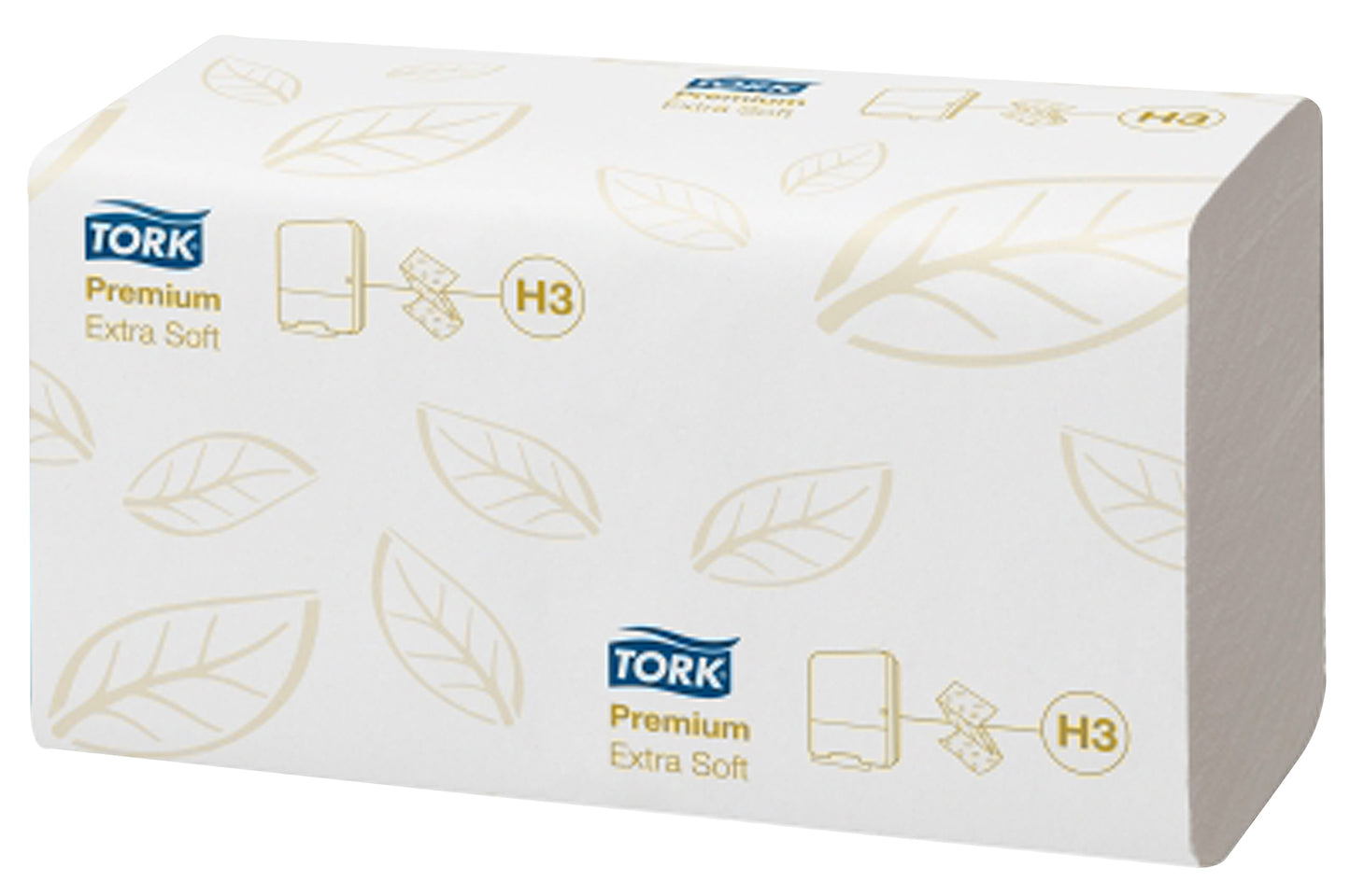 Papierhandtücher Tork Premium Extra Soft H3 weiss ZZ 2-lagig
