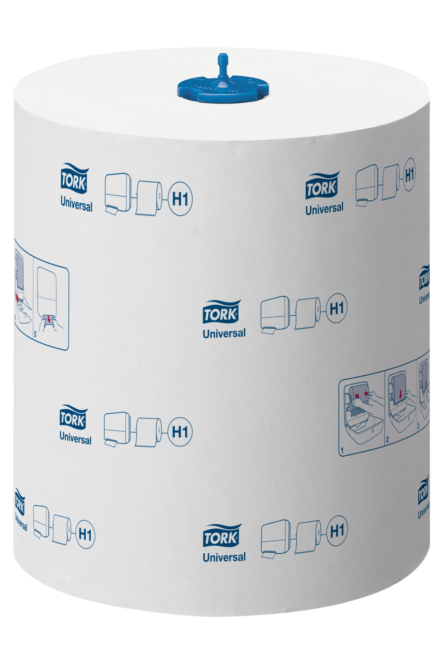 Tork Matic® extra-lange Papierhandtuchrollen Weiss H1