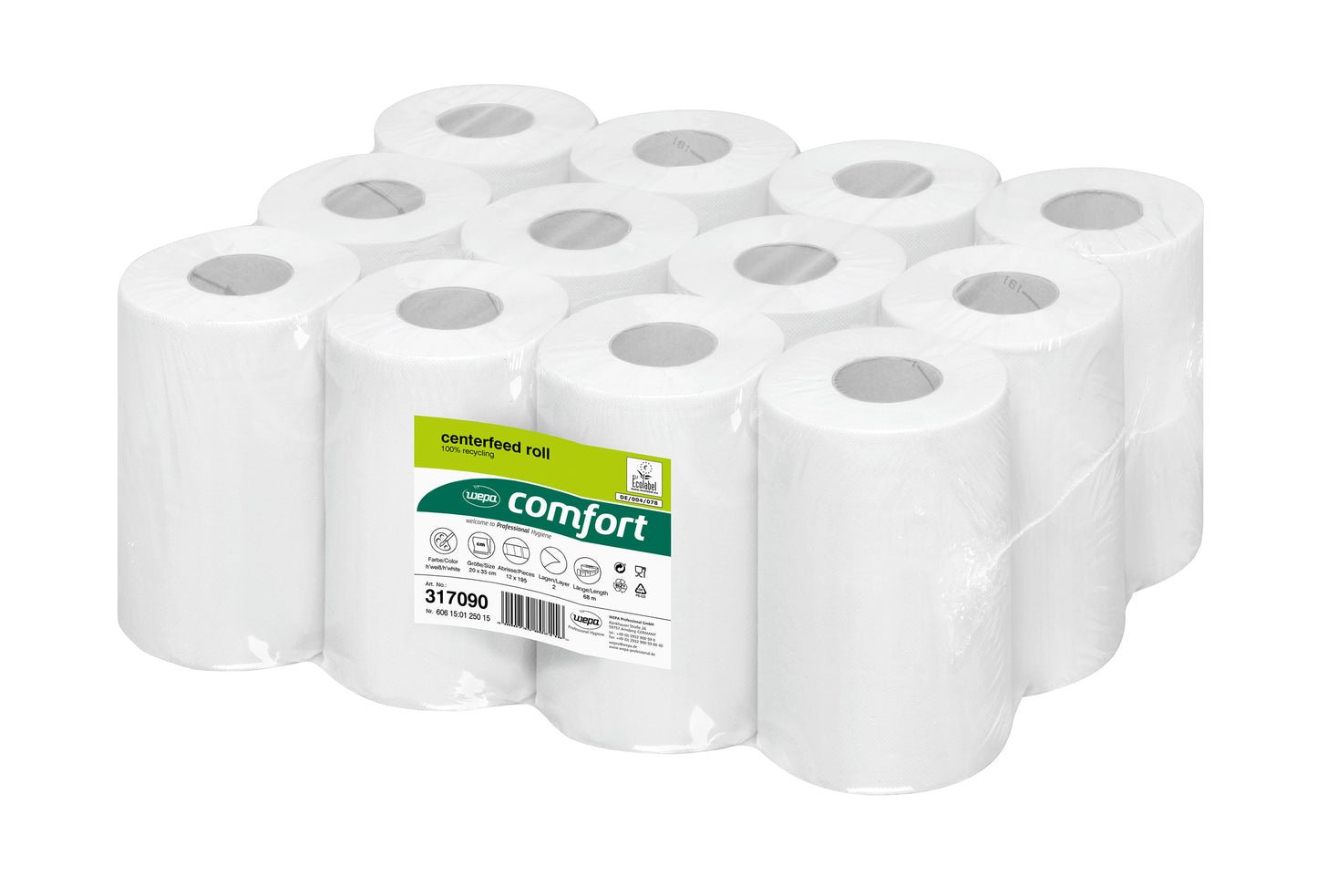 Handtuchrollen Innenabwicklung