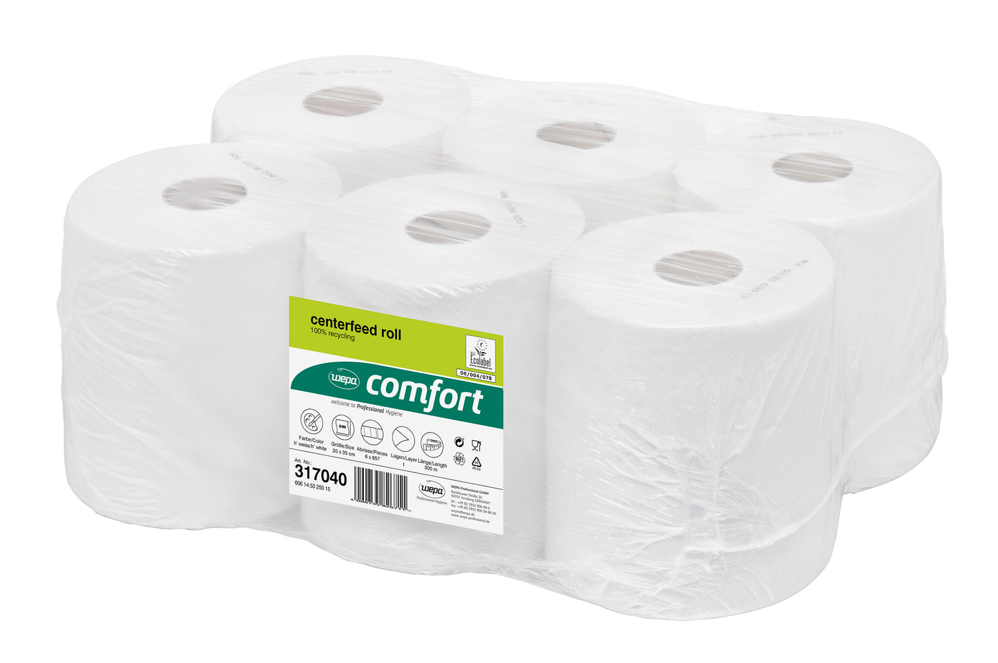 Handtuchrollen Innenabwicklung