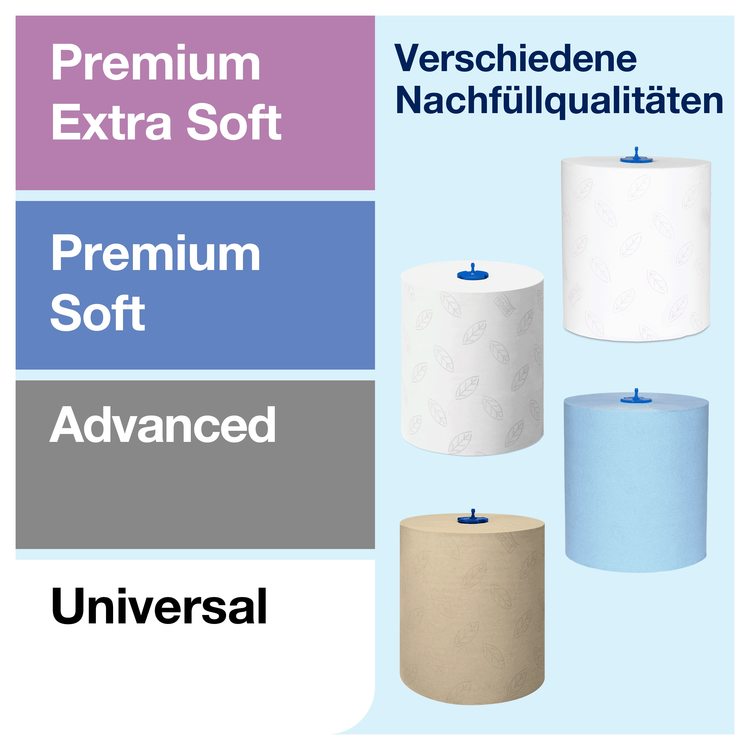 Spender Tork Matic® Sensor H1 weiss für Rollenhandtuch System H1