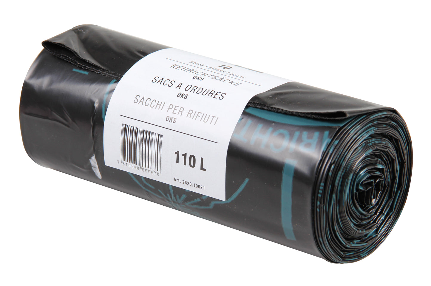 Kehrichtsack 110L/schwarz