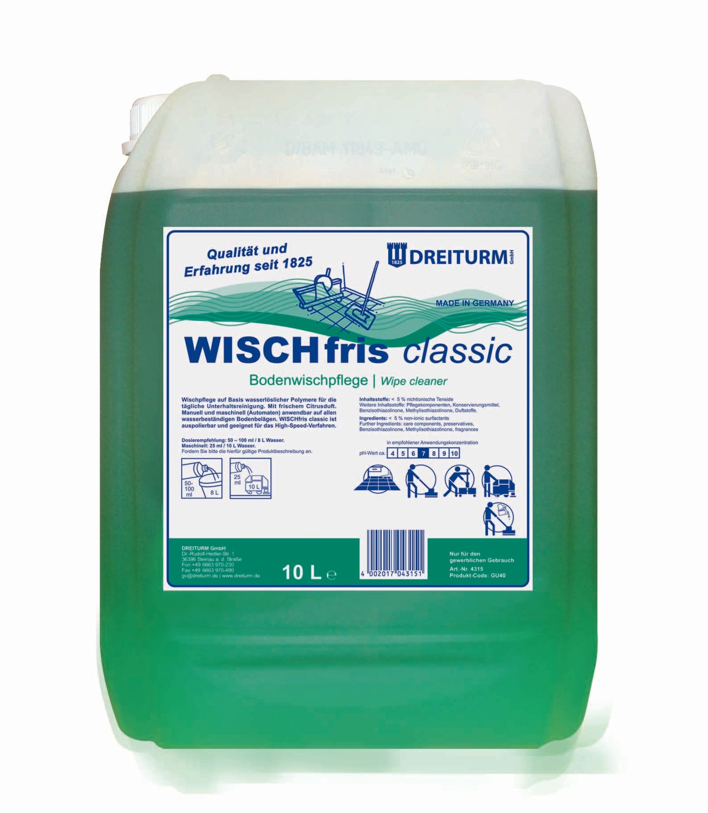Wischfris classic 10 Liter