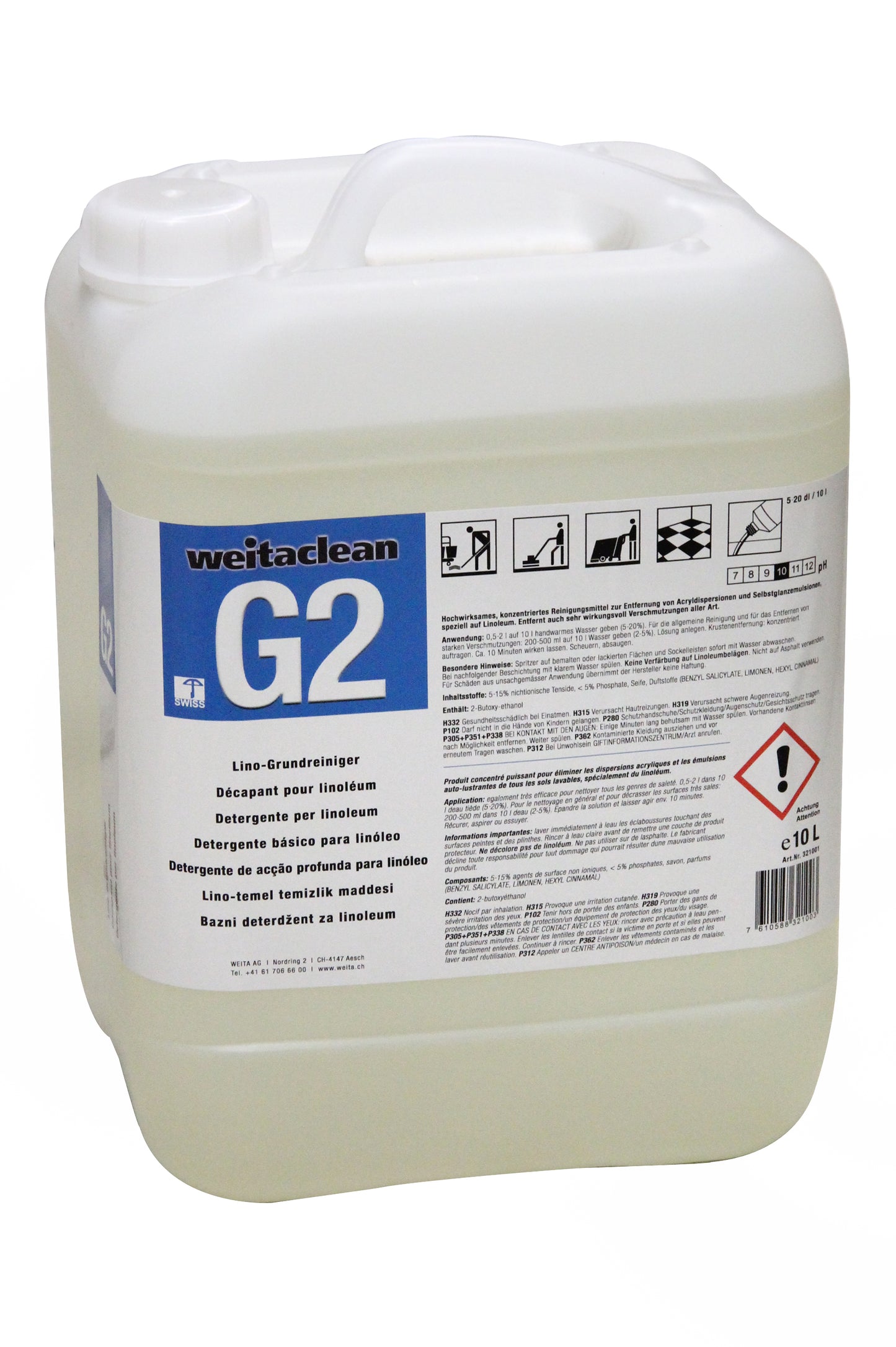 G2 Lino-Grundreiniger 10L