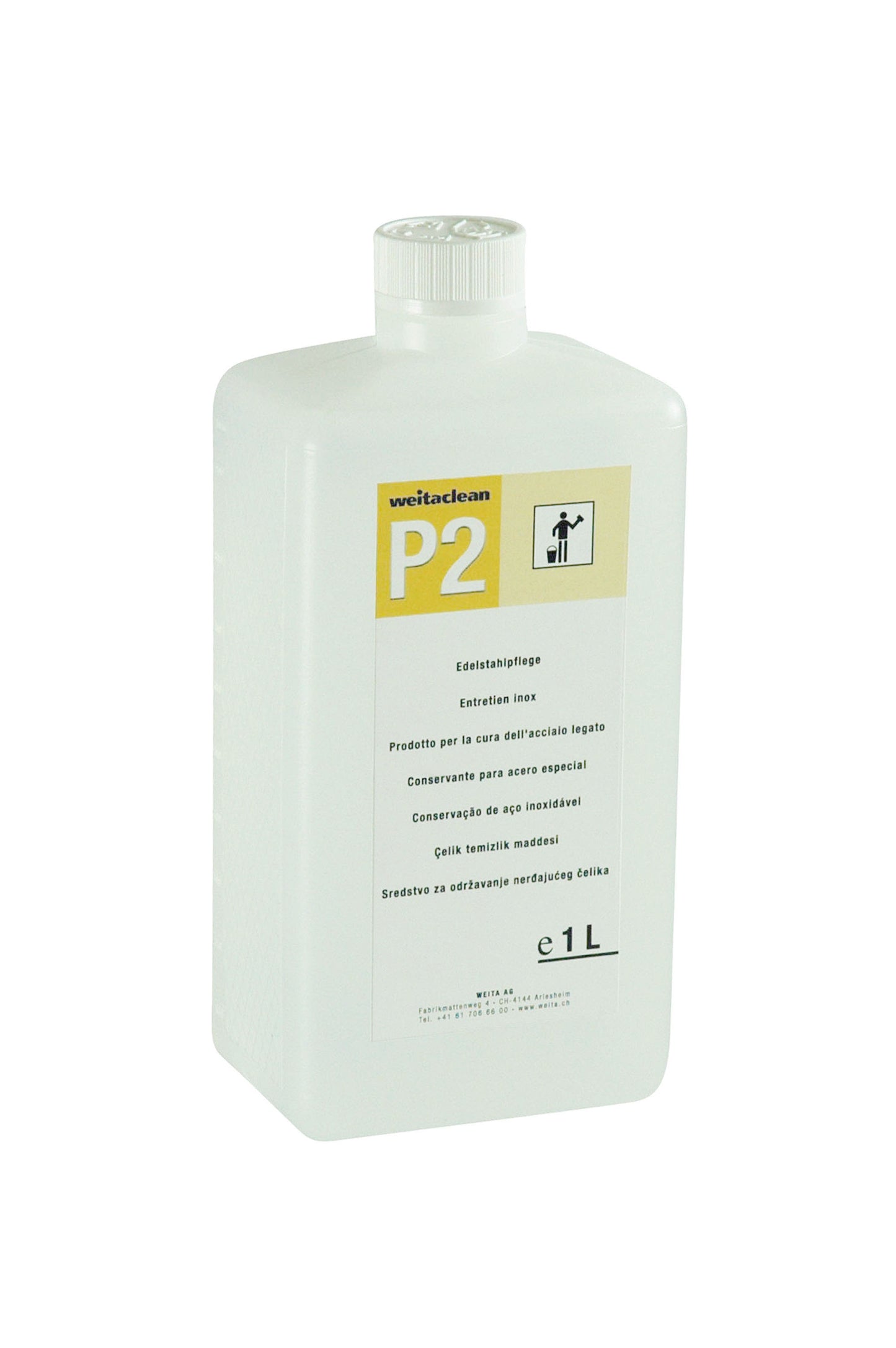 P2 Edelstahlpflege 1L