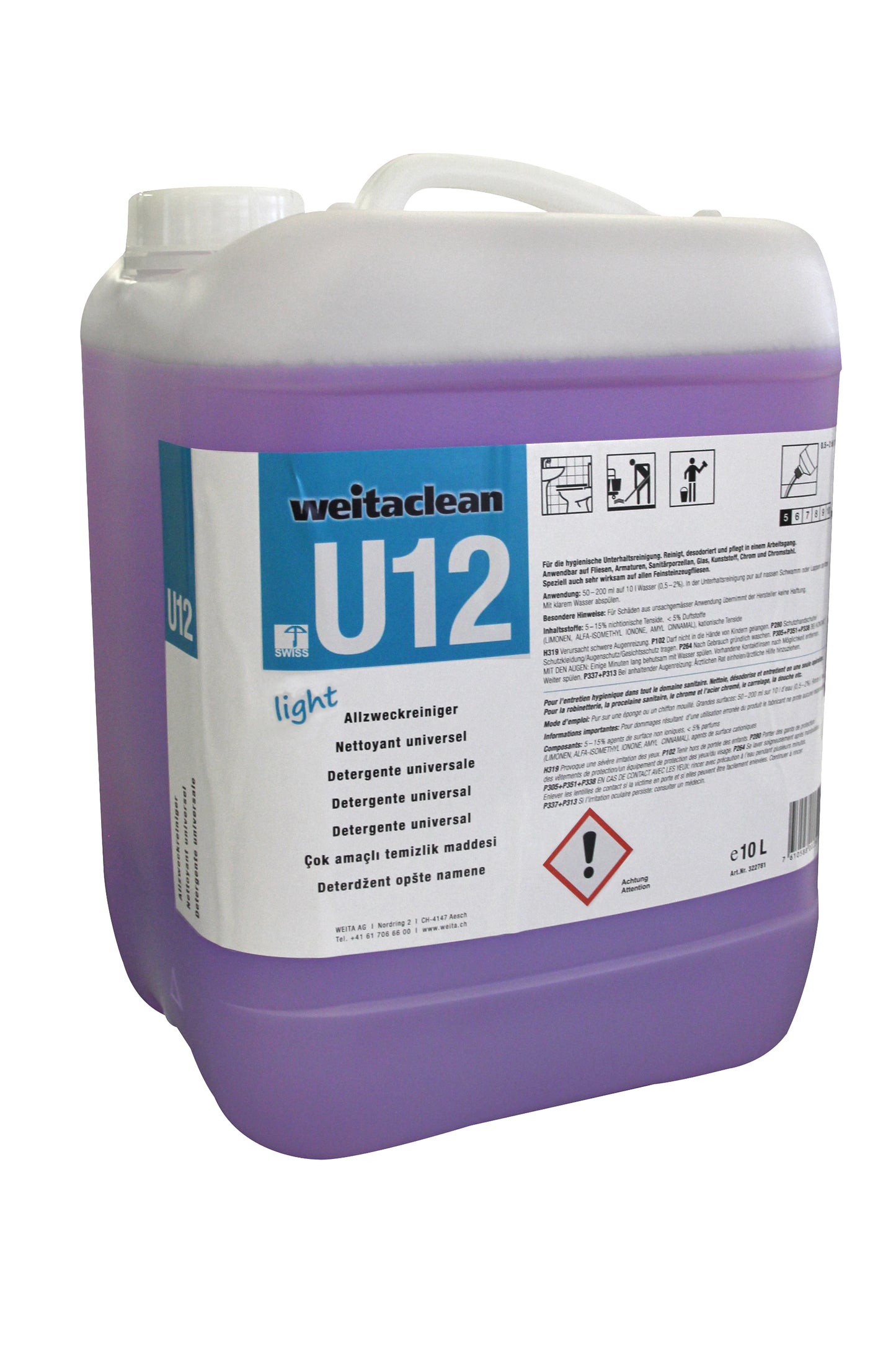 U12 Allzweckreiniger light 10L