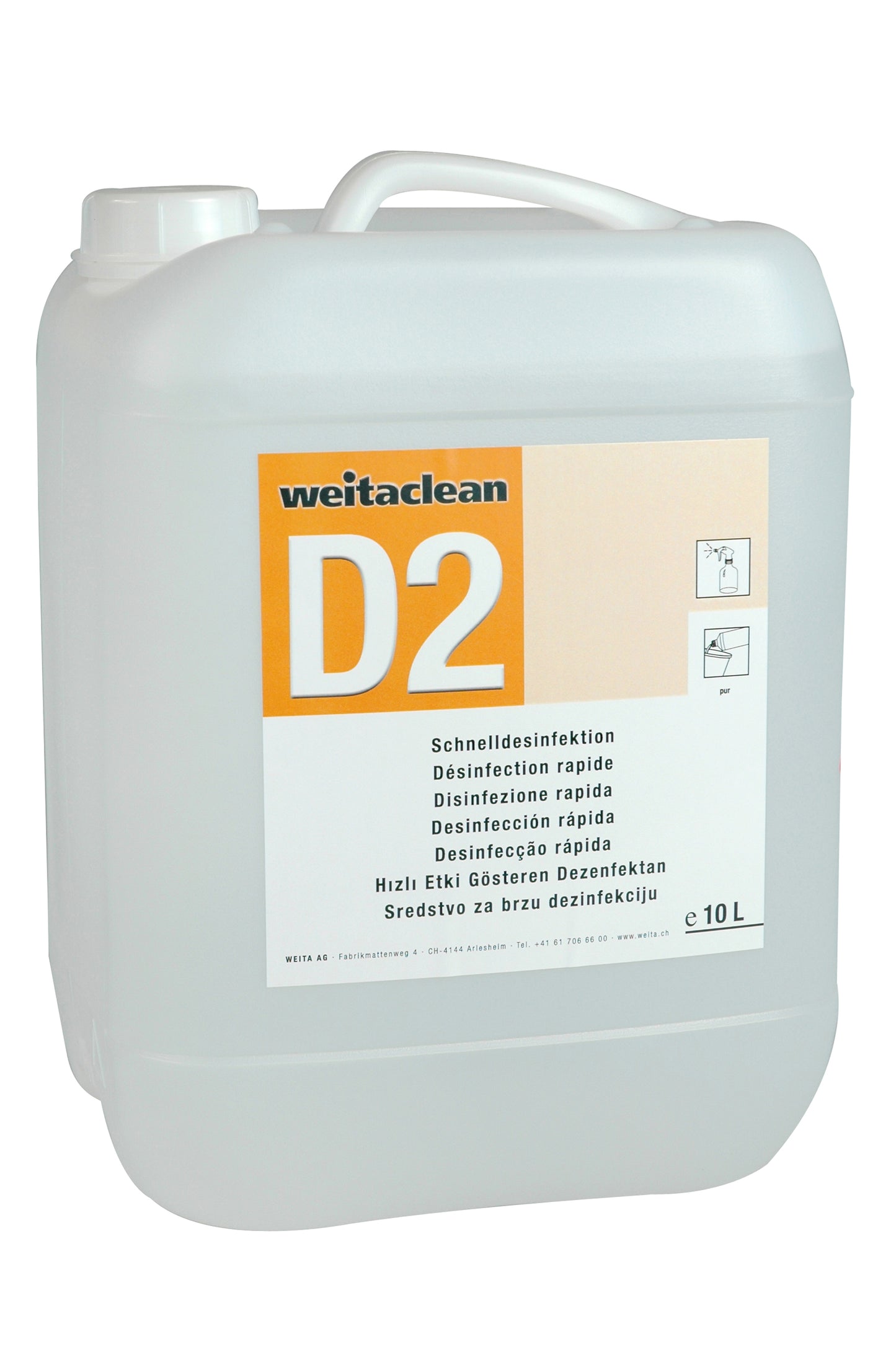 D2 Schnelldesinfektion 10 L
