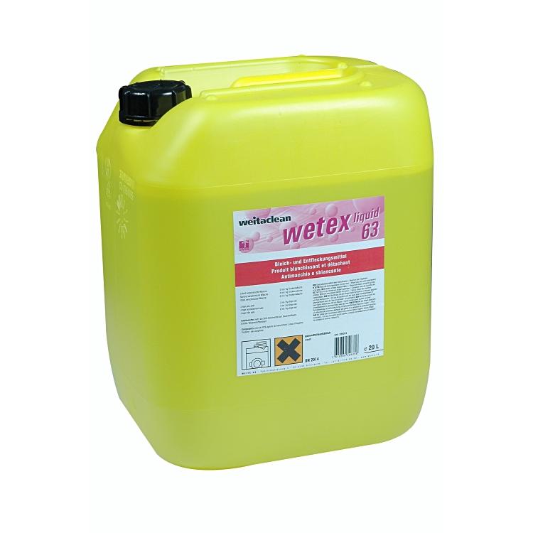Bleich- und Entfleckungsmittel Wetex Liquid 63 20 L