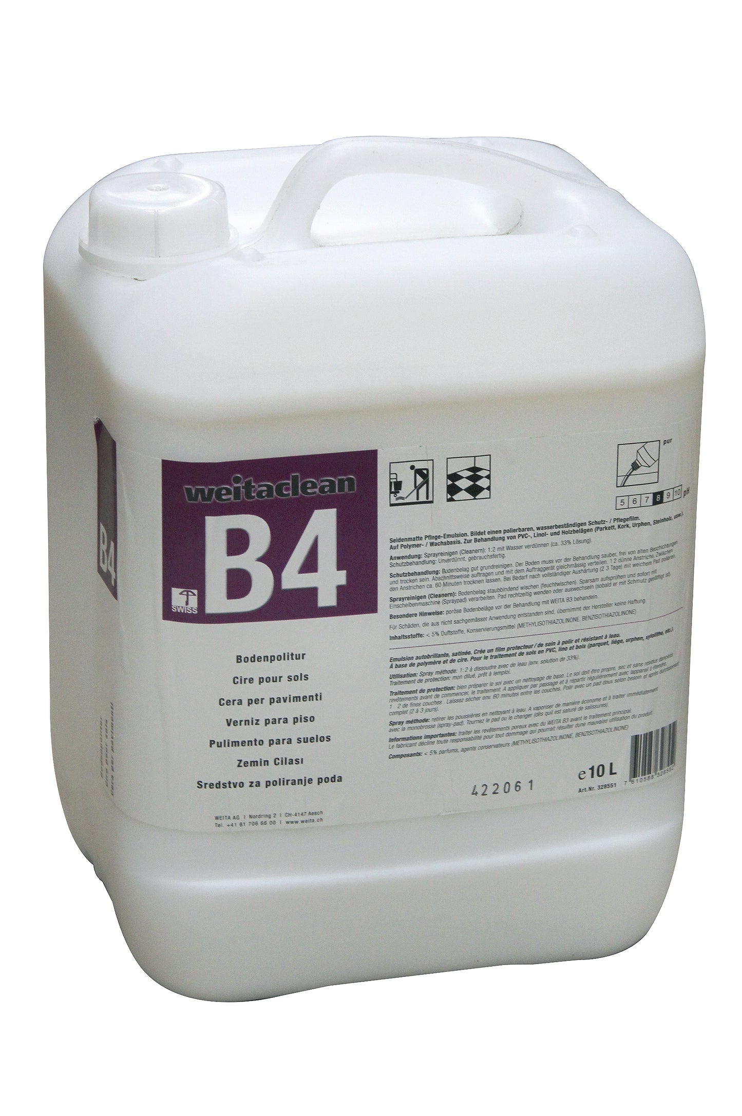 B4 Bodenpolitur 10L