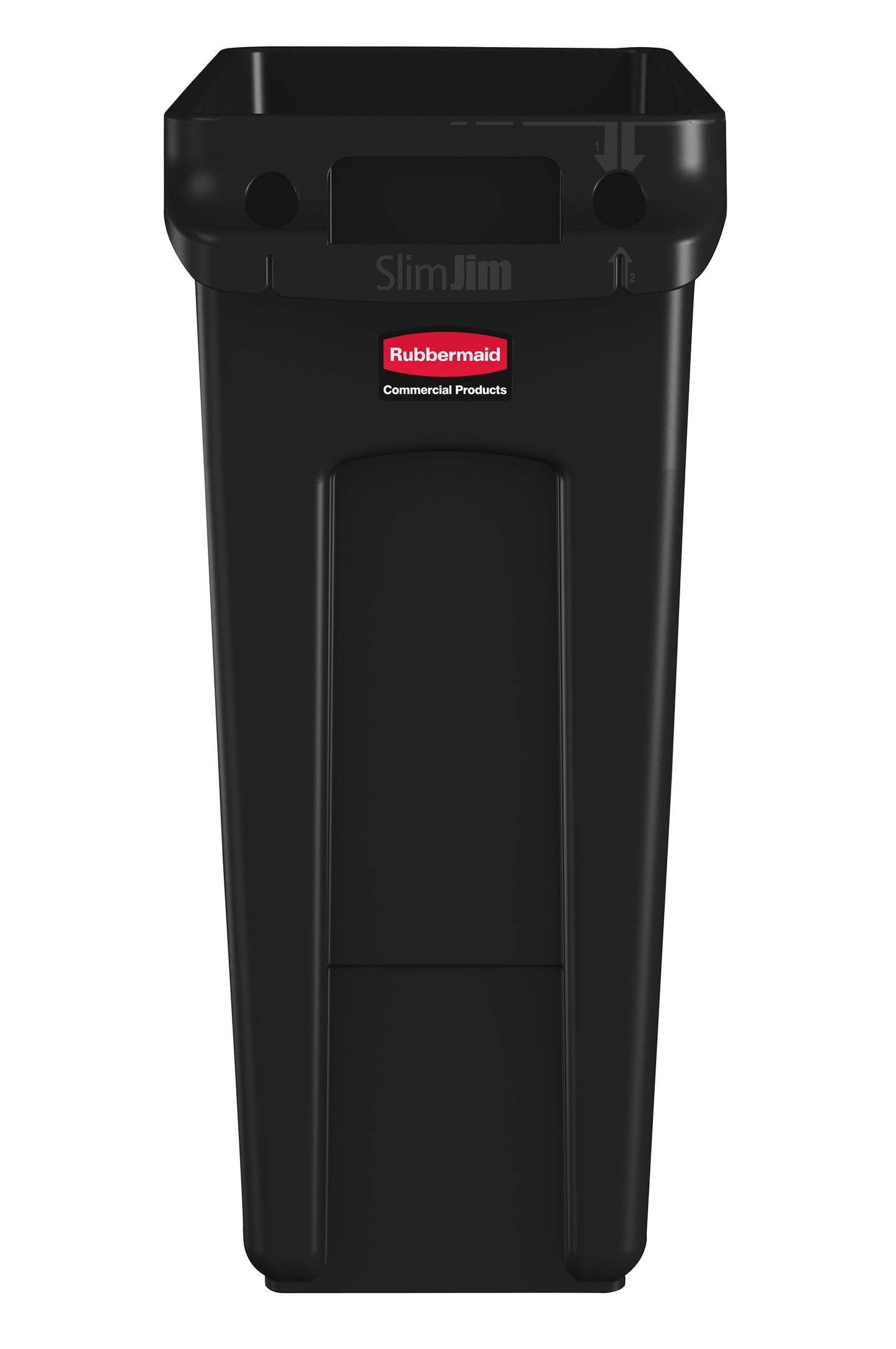 Abfalleimer 60L Schwarz