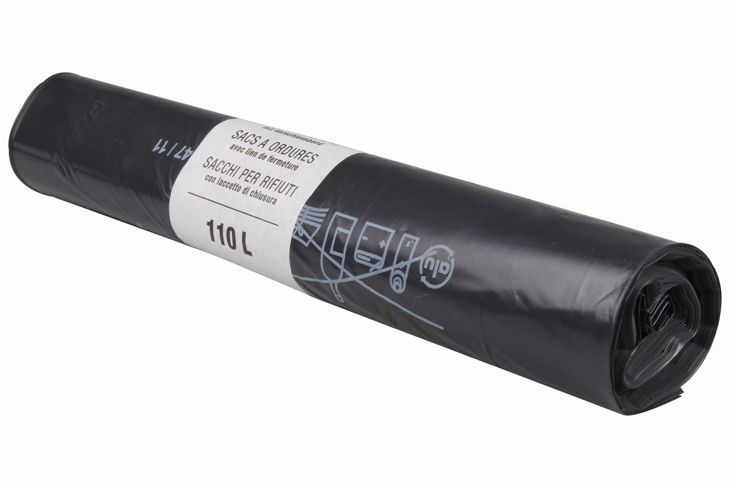 Kehrichtsack 110L/schwarz