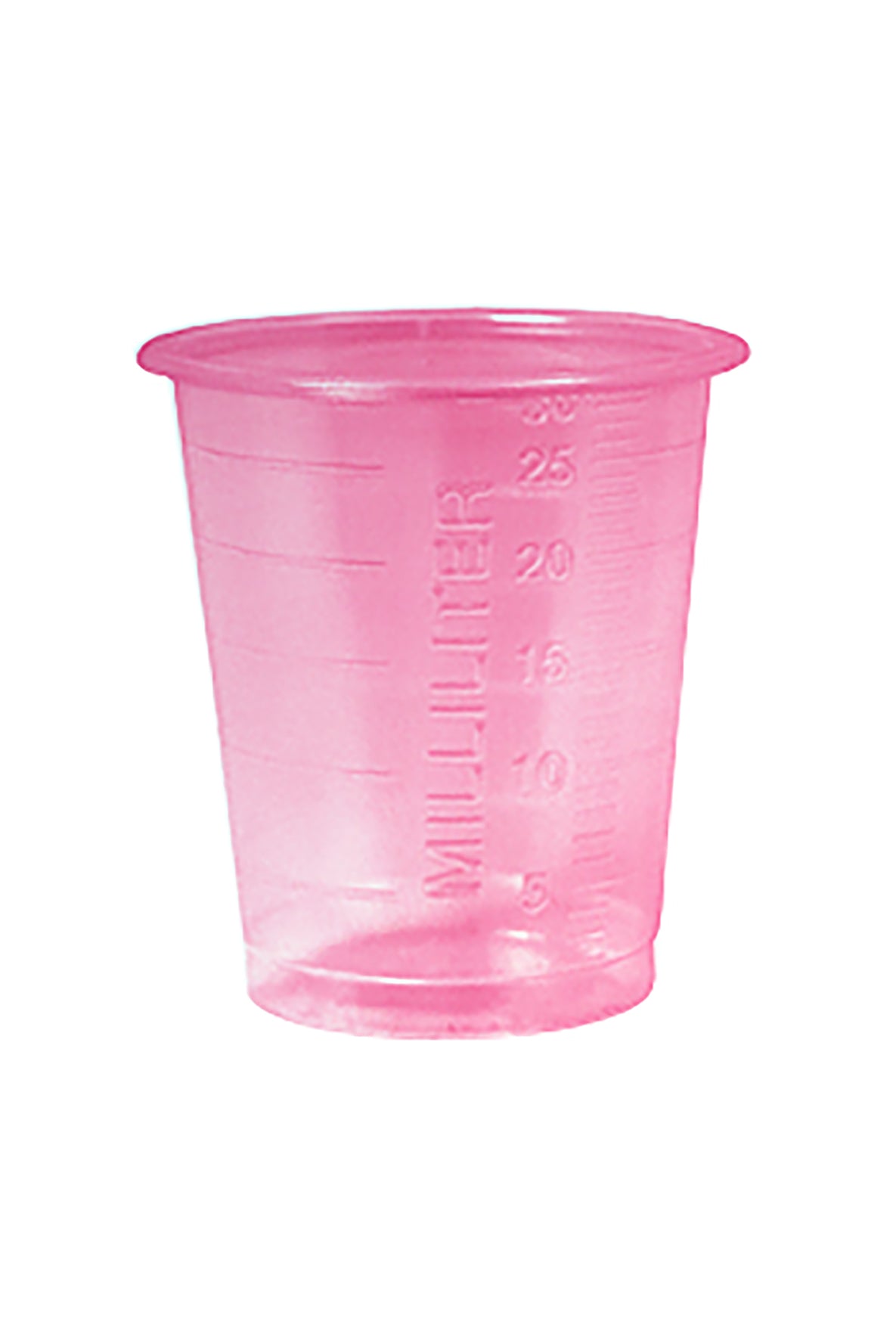 Medizinbecher rot 30ml