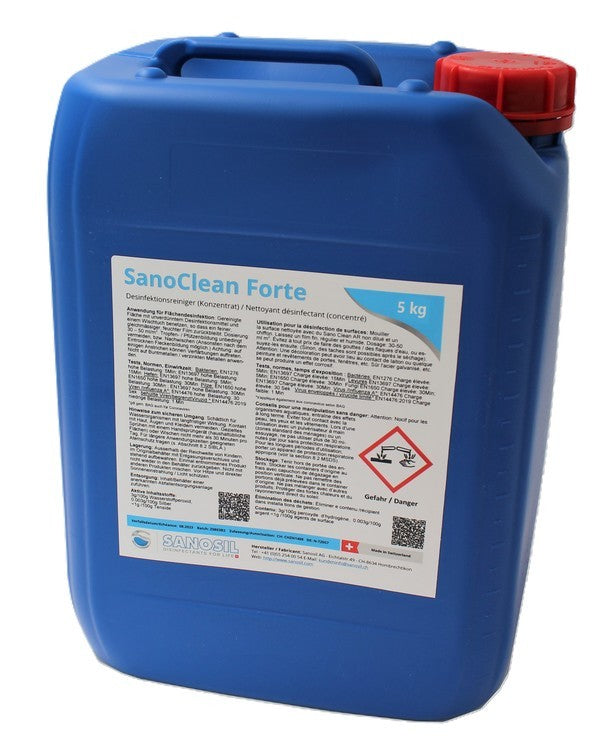 SanoClean Forte Whirlpool Desinfektionsreiniger konzentriert, Kanister à 5 Liter