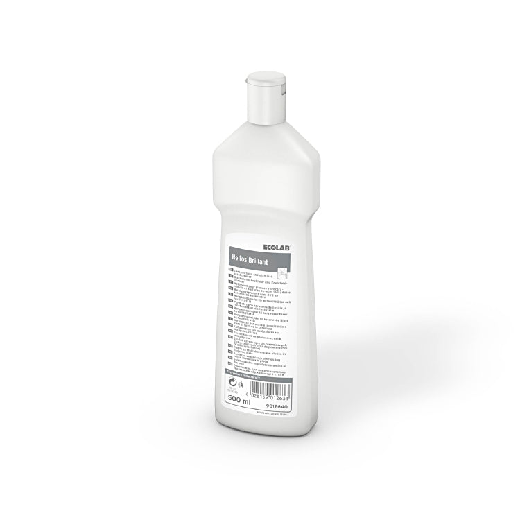 Glaskeramik- und Edelstahlpflege HELIOS BRILLANT, Flasche à 500 ml