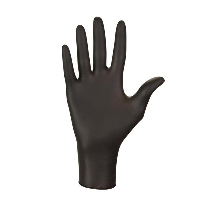 MERCATOR Nitrylex Nitrilhandschuhe Black - Schwarz (100 Stk.)