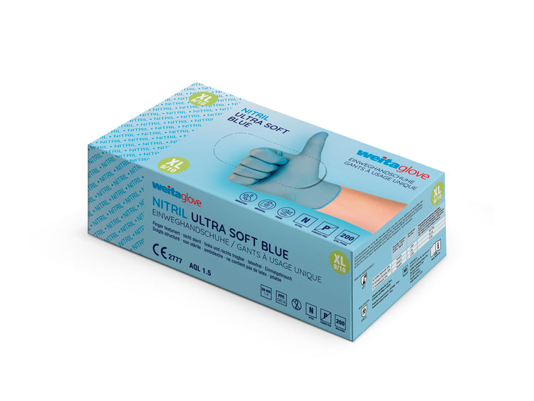 Weitaglove Nitril Ultra Soft Blue (200 Stk.)