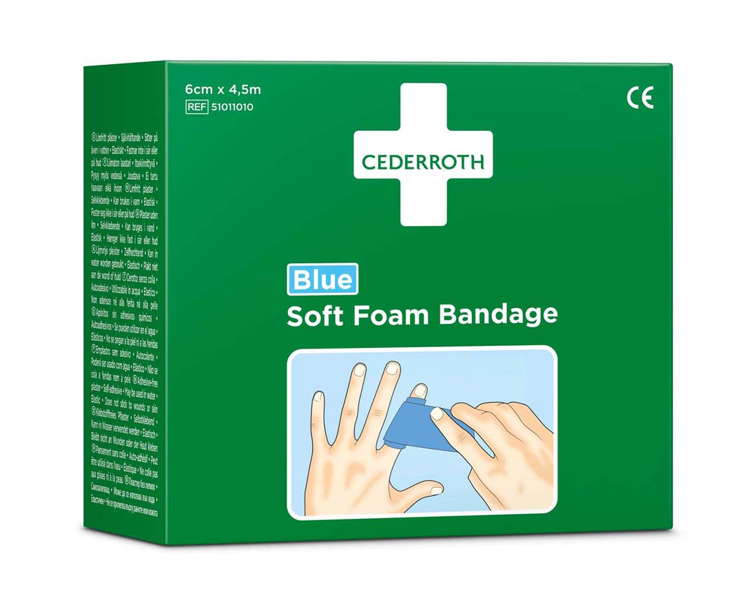 Soft Foam Bandage 6cm x 4.5m