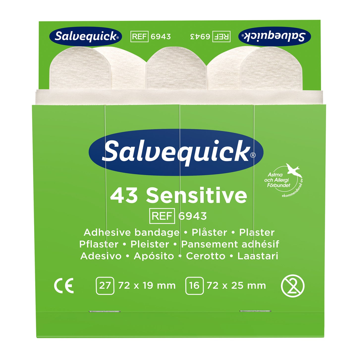 Salvequick Pflaster Sensitive