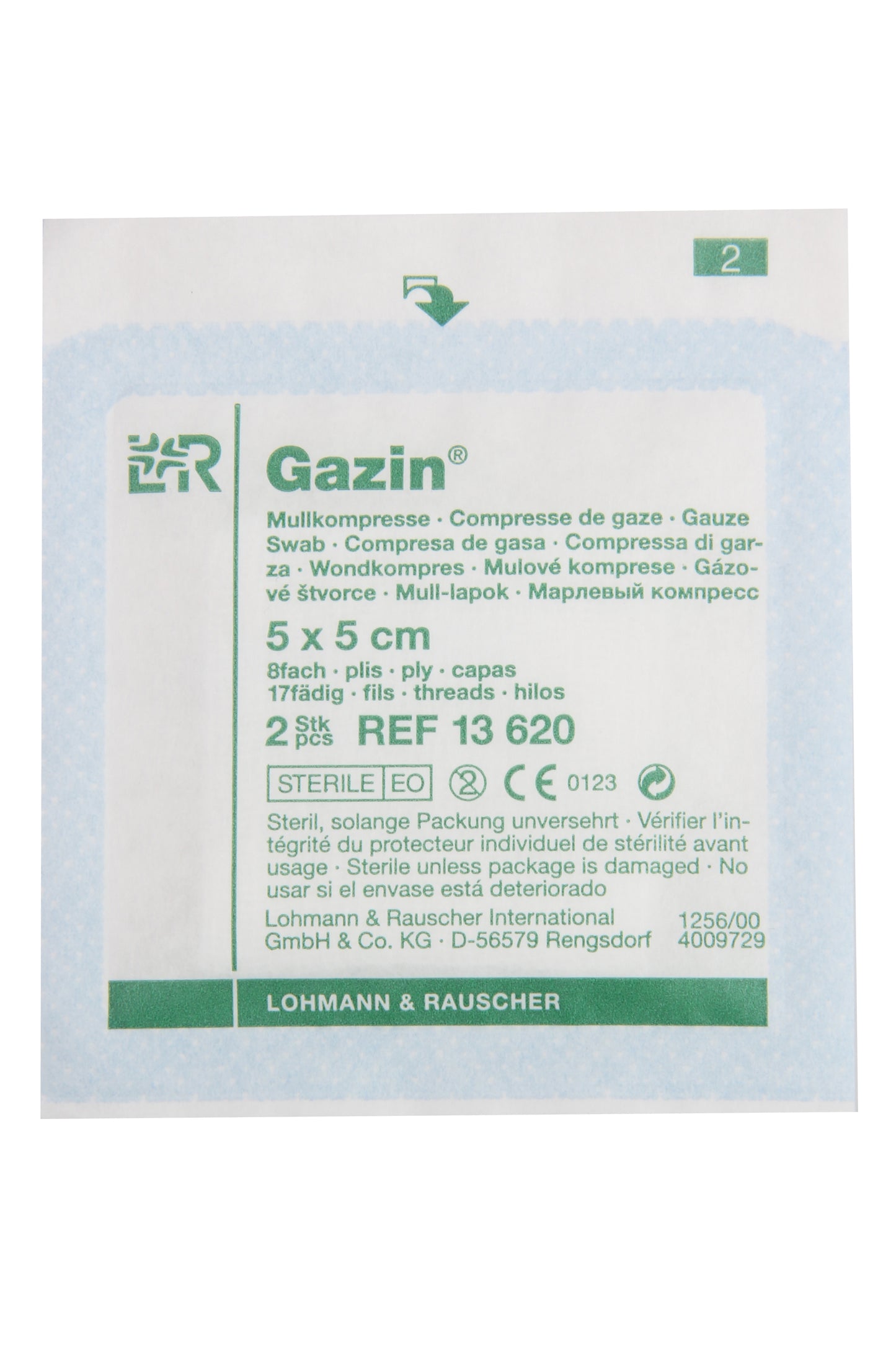 Gazin Mullkompresse 5x5 cm