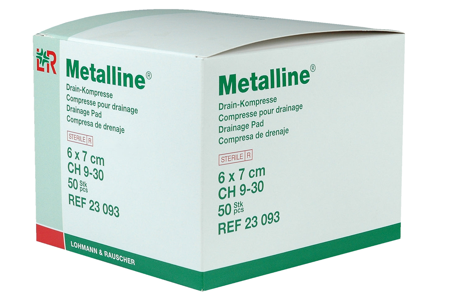 Metalline Drain-Kompressen 6x7