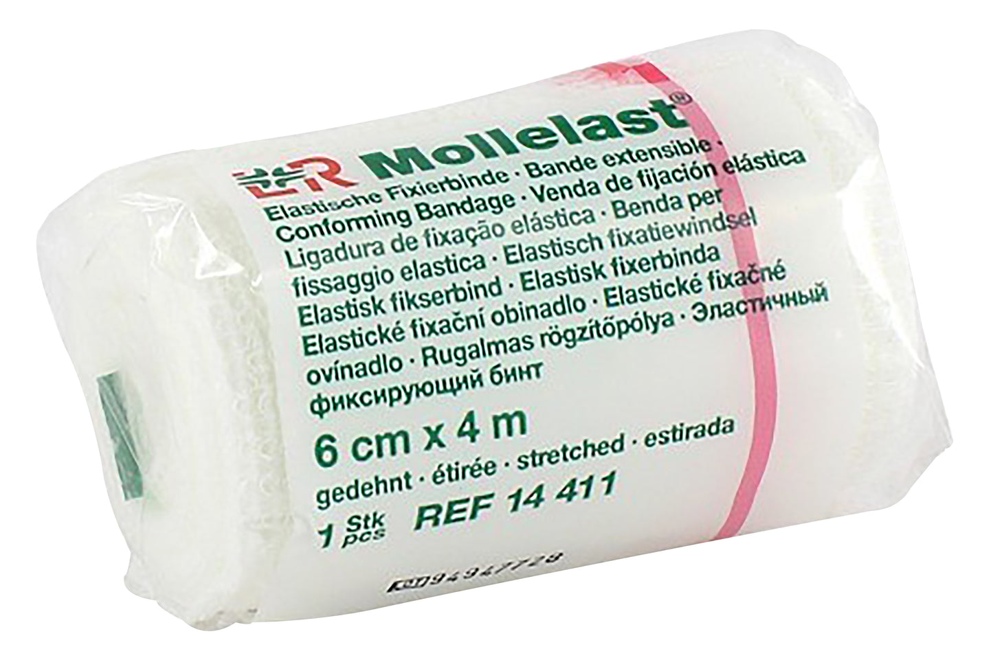 Mollelast 6cm x 4 m