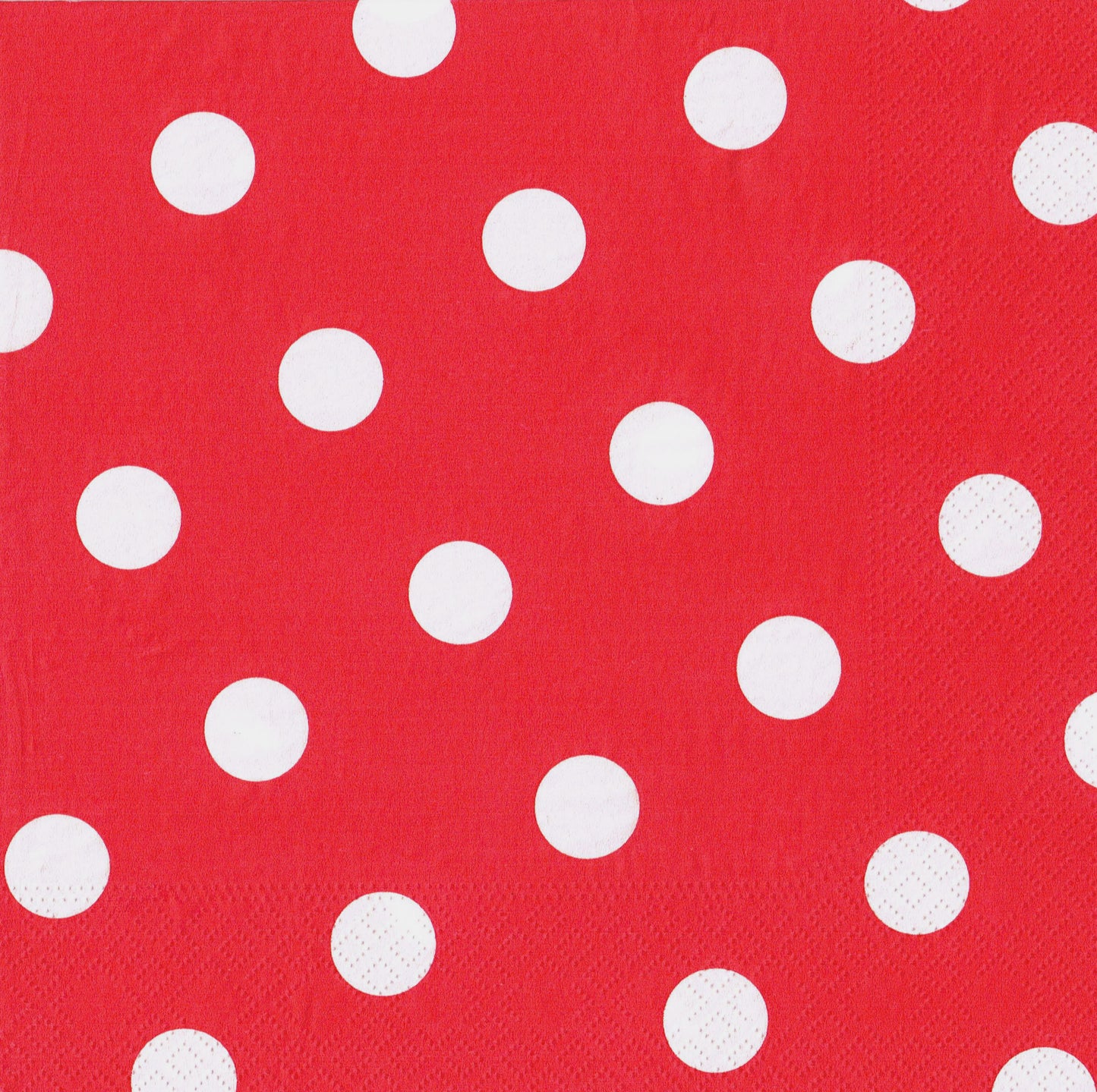 Servietten, DOTS rot