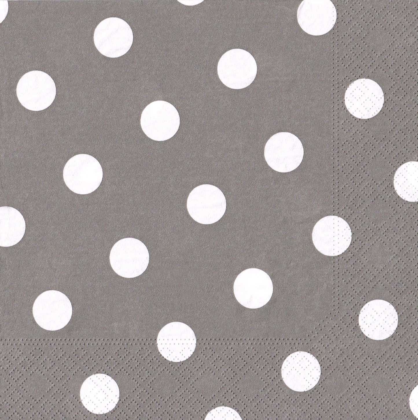 Servietten DOTS grau