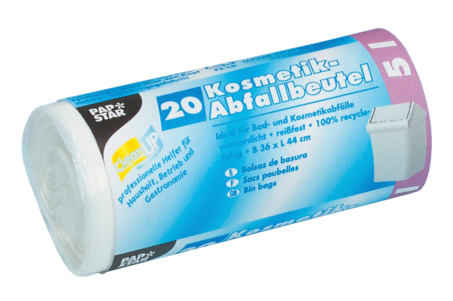 Mehrzweckbeutel weiss/5L