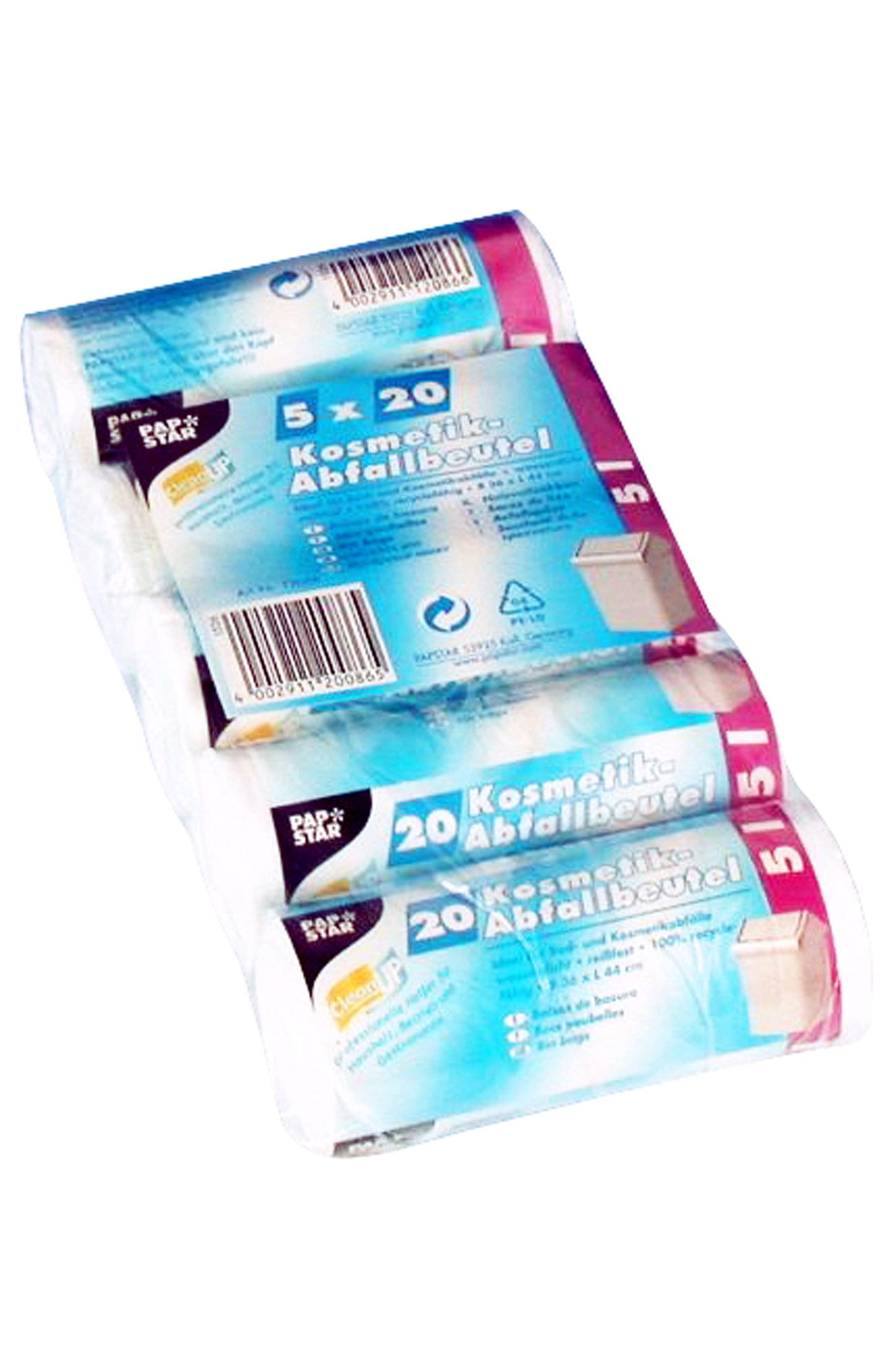 Kosmetik-Müllbeutel LDPE 5 l