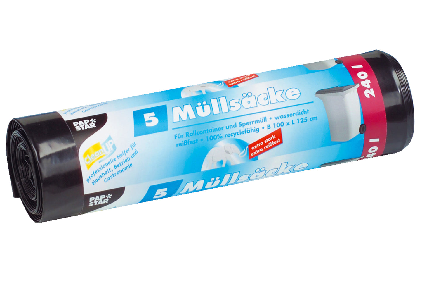 Kehrichtsack 240L/schwarz