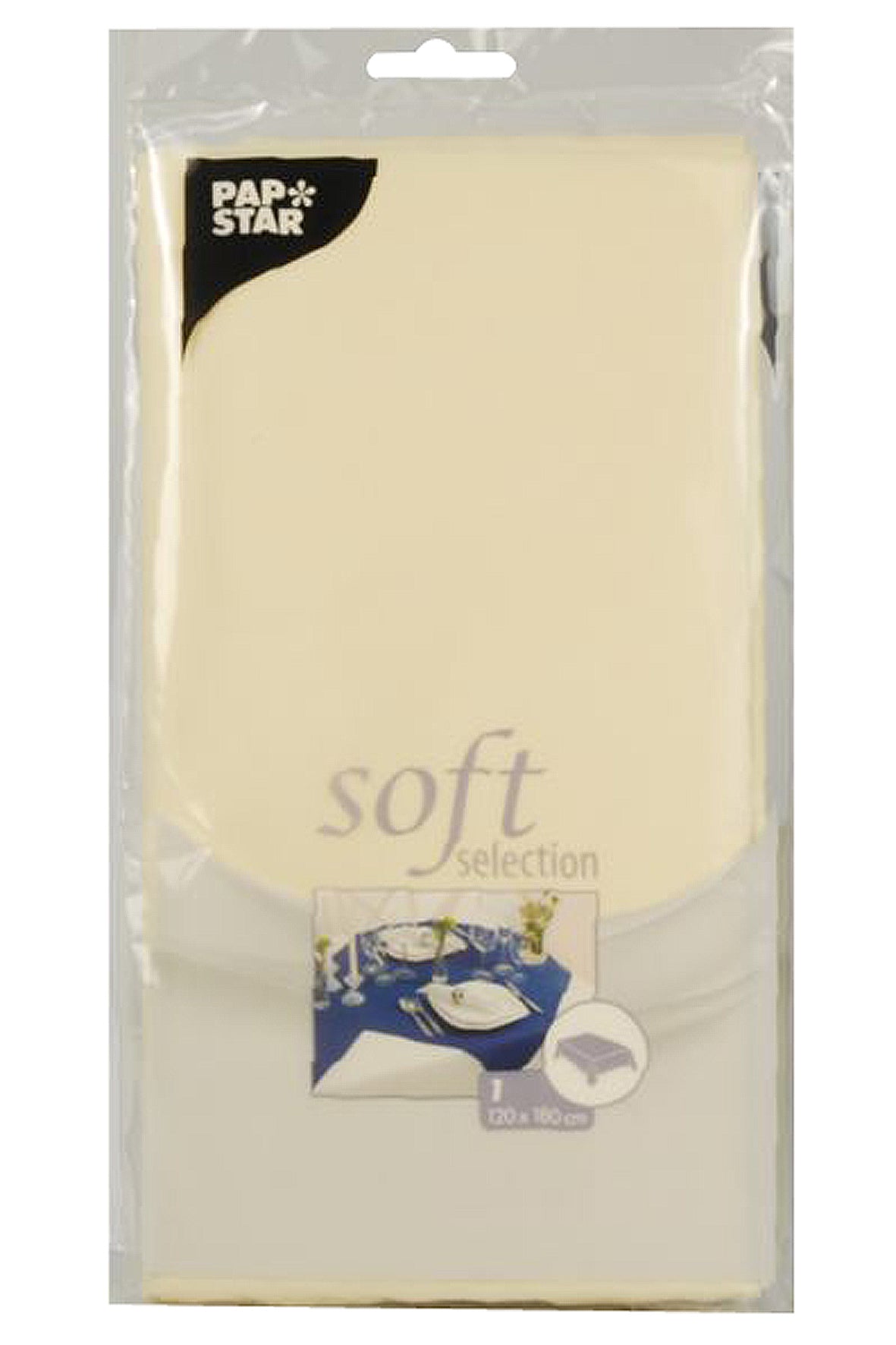 Tischdecke Vlies créme