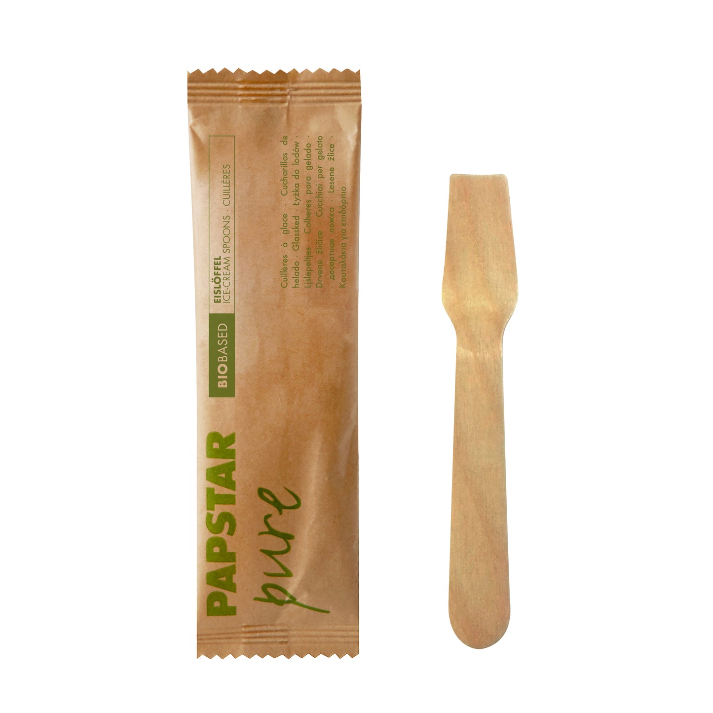 Eislöffel, Holz, PURE, 9.4cm