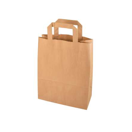 Tragetaschen Papier braun