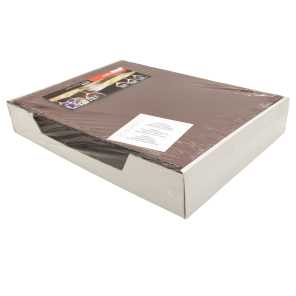 Tischset aus Papier braun