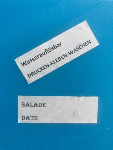 Prolabel Wash Away 48.5x16.9mm