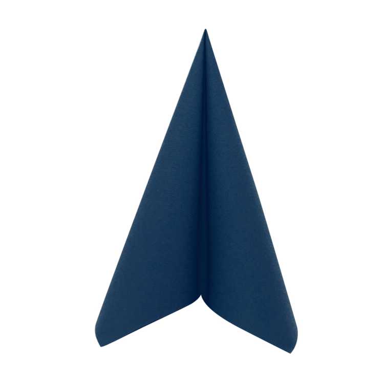 Serviette Surlys Airlaid blau