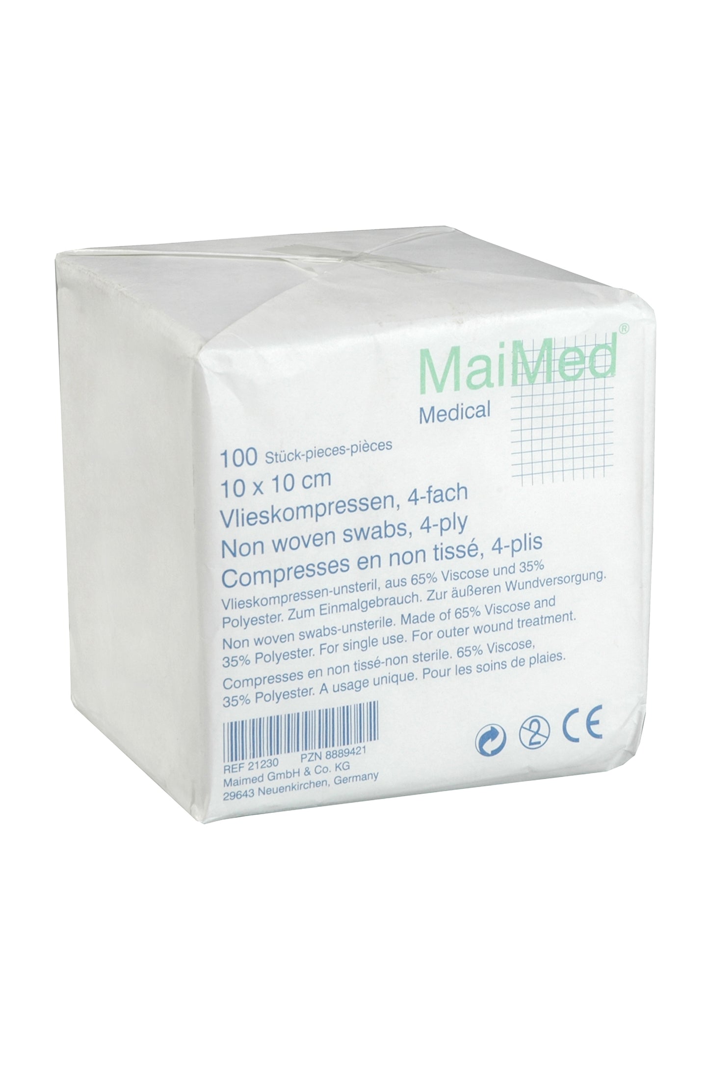 Vlieskompressen 10 x 10 cm