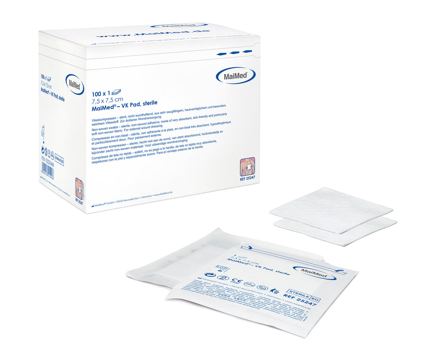 MaiMed VK Pad 7.5x7.5cm