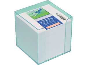 Büroline Zettelbox transparent