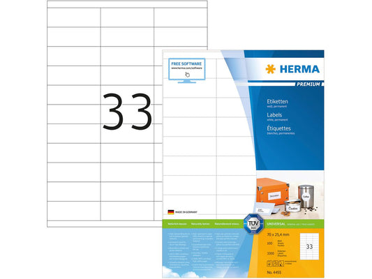 HERMA Universal-Etiketten 70x2