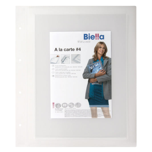 BIELLA Menukartenhülle A4 1894