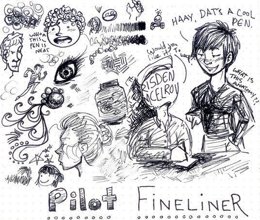 PILOT Fineliner 0.4mm SW-PPF-R